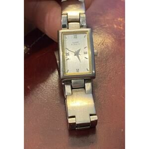 Women's 16mm Silver Tone Anne Klein II Watch, Bracelet Band